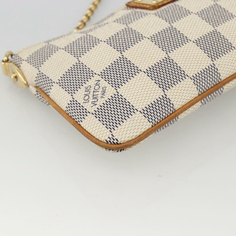 【日本直送】路易威登 Damier Azur Pochette Mira 中型配件袋 N60027 正品 YKZ966A-14