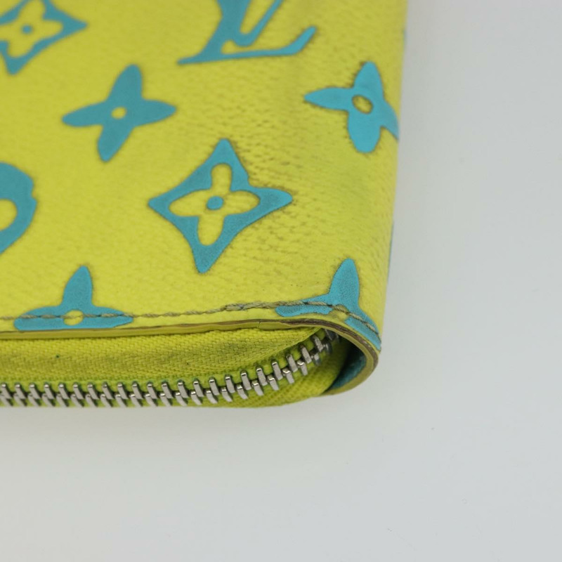 【日本直送】路易威登 Playground Zippy 直式錢包 黃色 M82005 正品 YKZ1017V-14