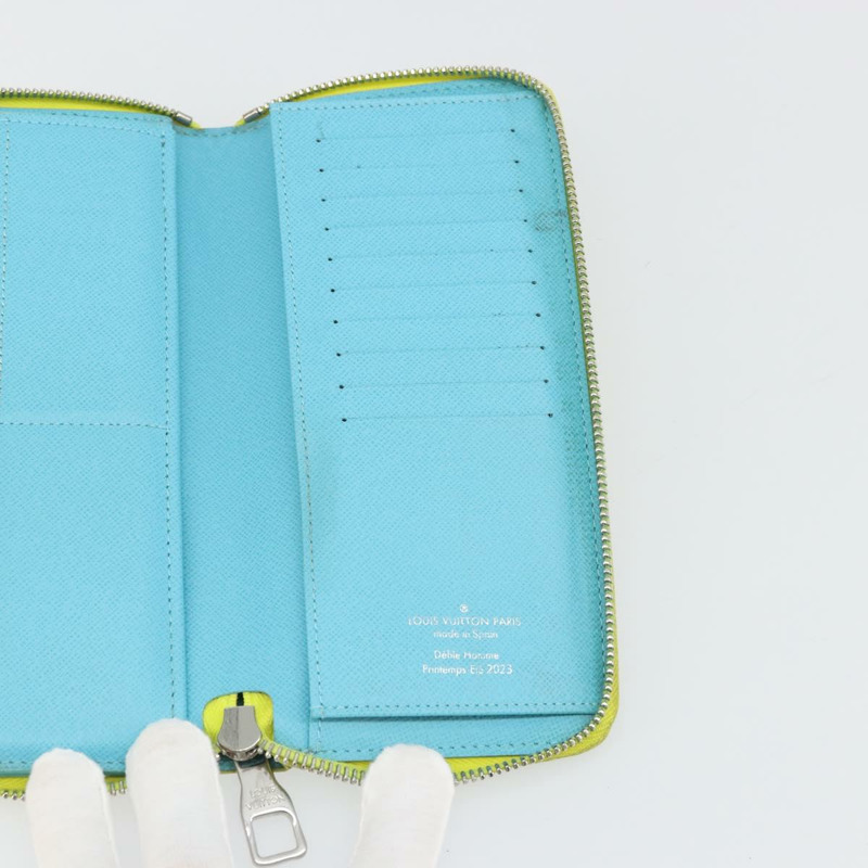 【日本直送】路易威登 Playground Zippy 直式錢包 黃色 M82005 正品 YKZ1017V-16