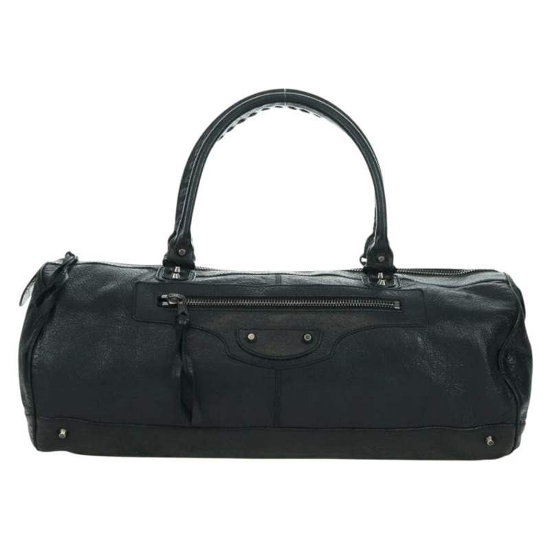 【日本直送】BALENCIAGA 經典 Polo 手提包 黑色真皮 248408 正品 yk20201SAM-1