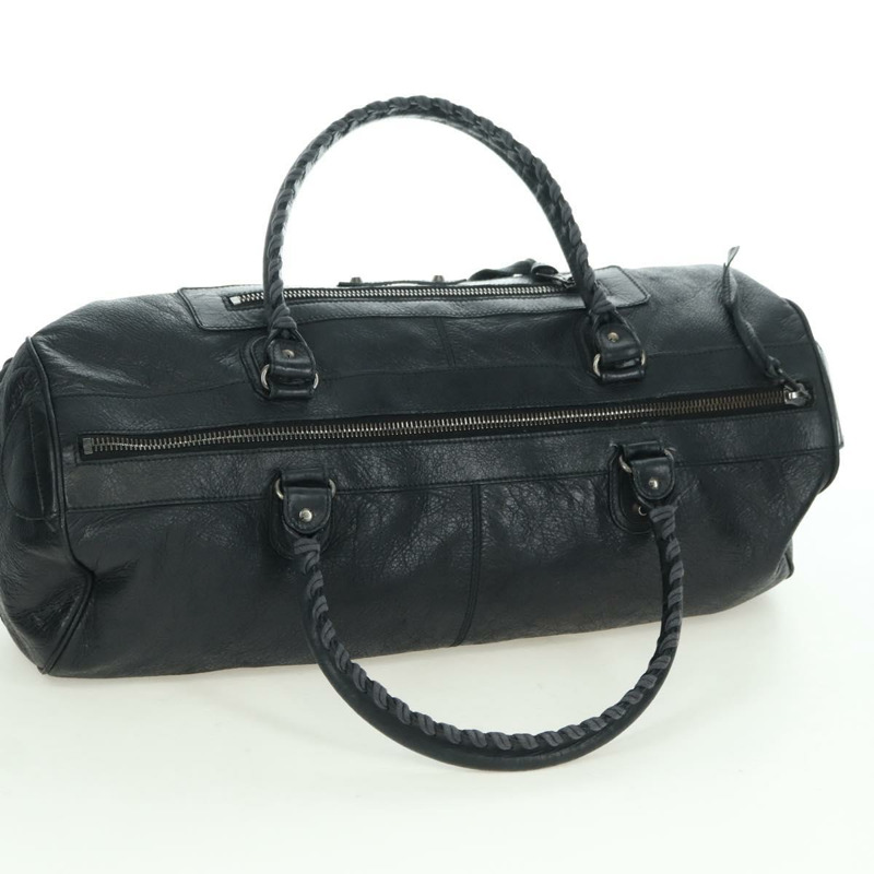 【日本直送】BALENCIAGA 經典 Polo 手提包 黑色真皮 248408 正品 yk20201SAM-5