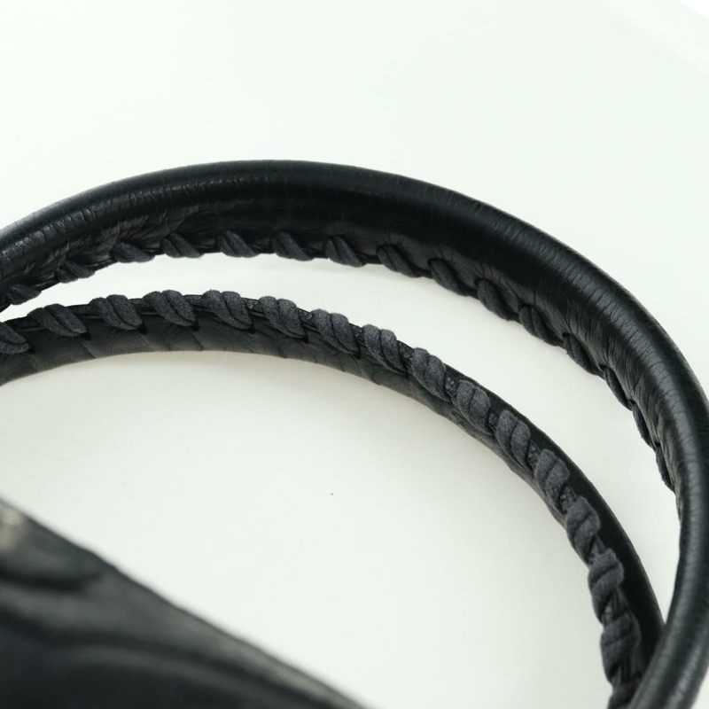 【日本直送】BALENCIAGA 經典 Polo 手提包 黑色真皮 248408 正品 yk20201SAM-7