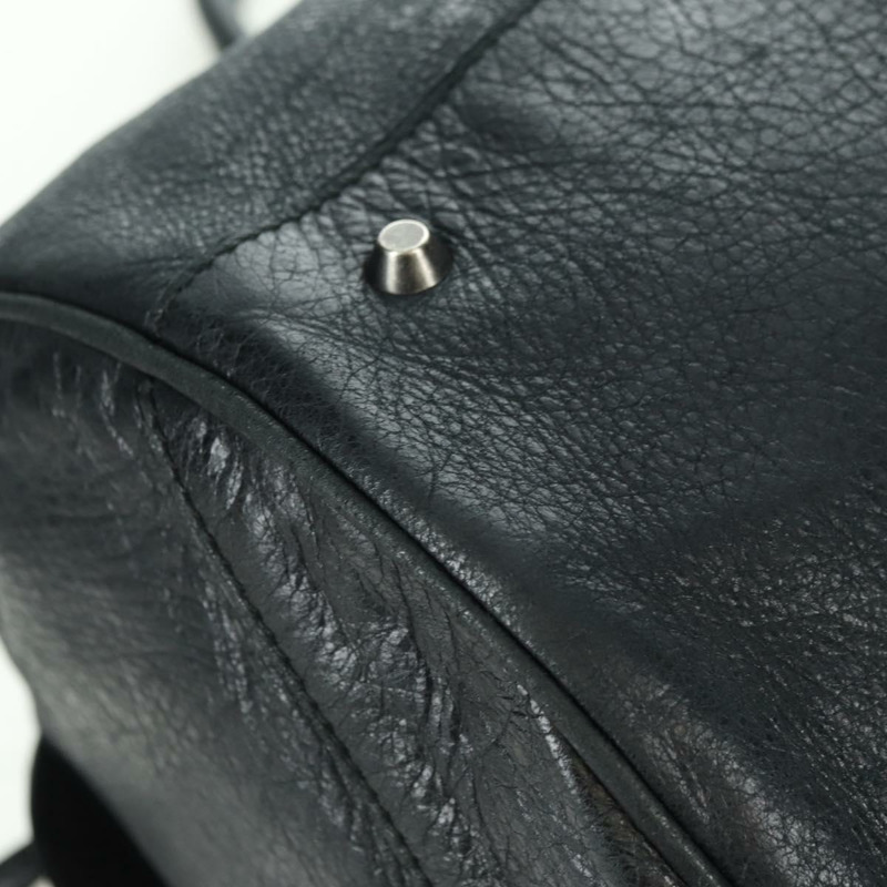 【日本直送】BALENCIAGA 經典 Polo 手提包 黑色真皮 248408 正品 yk20201SAM-9