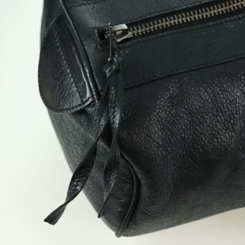 【日本直送】BALENCIAGA 經典 Polo 手提包 黑色真皮 248408 正品 yk20201SAM-15