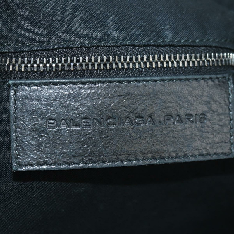 【日本直送】BALENCIAGA 經典 Polo 手提包 黑色真皮 248408 正品 yk20201SAM-16