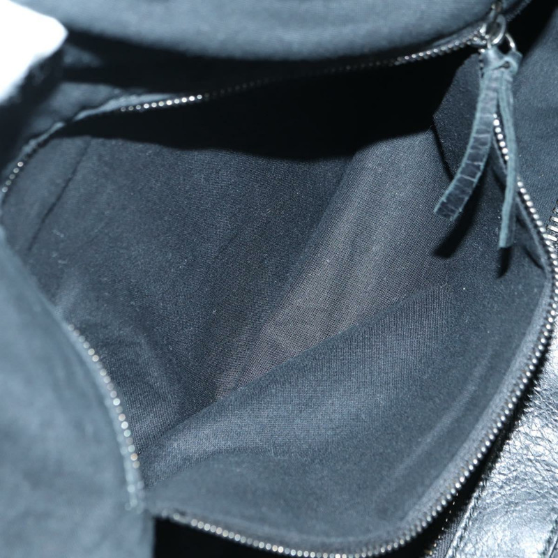 【日本直送】BALENCIAGA 經典 Polo 手提包 黑色真皮 248408 正品 yk20201SAM-21