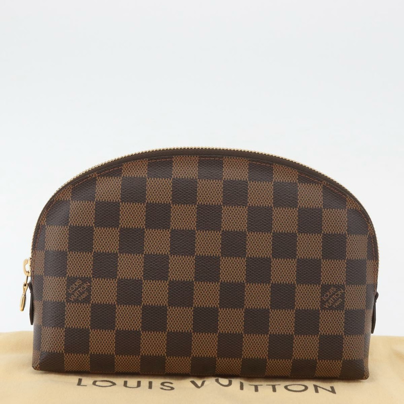 【日本直送】路易威登 Damier Ebene Pochette 化妝品 GM 包 N23345 LV 正品 172340V-11