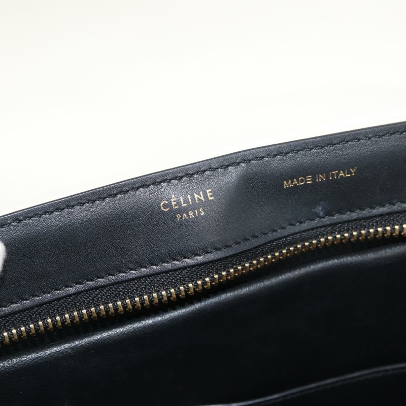 【日本直送】CELINE Trapeze 手提包 帆布皮革 2way 金色 米色 正品 BA12121A-20