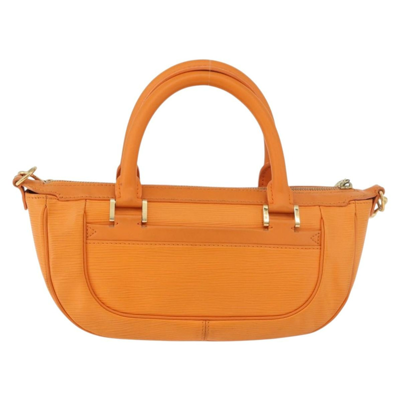 【日本直送】路易威登 Epi Danura MM 手提包 2way Orange Mandarin M5910H Auth YKZ1294A-1