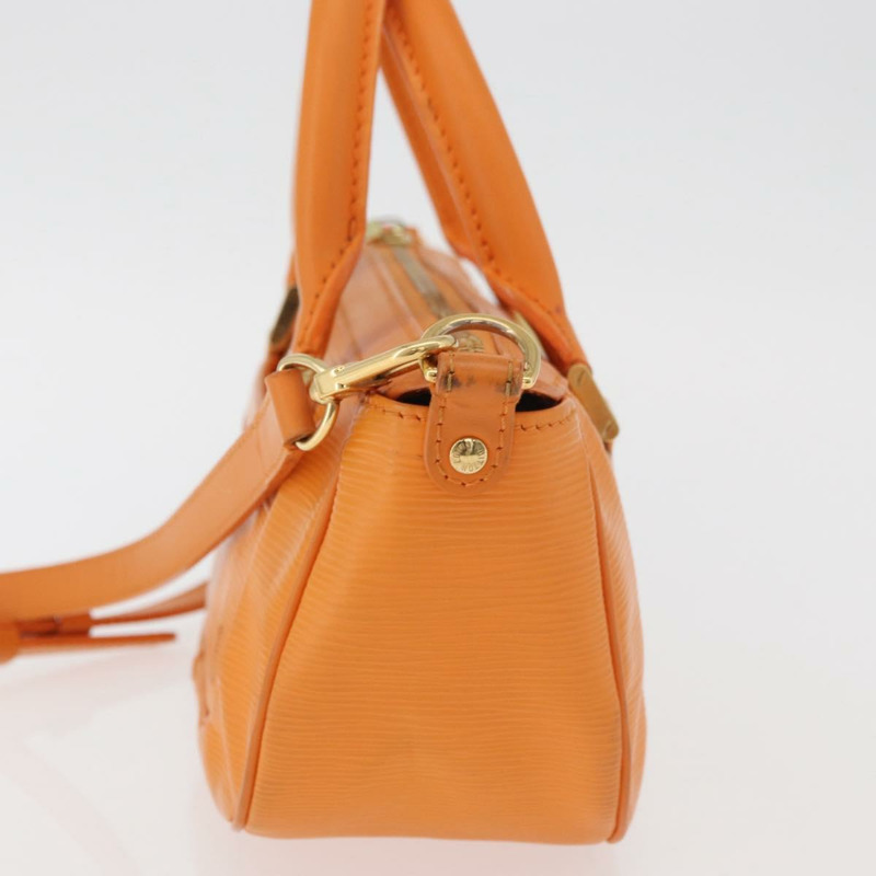 【日本直送】路易威登 Epi Danura MM 手提包 2way Orange Mandarin M5910H Auth YKZ1294A-2