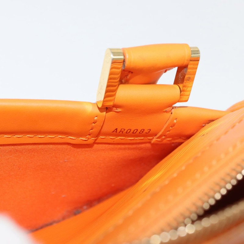 【日本直送】路易威登 Epi Danura MM 手提包 2way Orange Mandarin M5910H Auth YKZ1294A-11