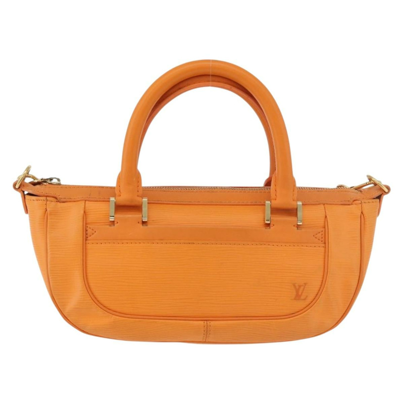 【日本直送】路易威登 Epi Danura MM 手提包 2way Orange Mandarin M5910H Auth YKZ1294A-12
