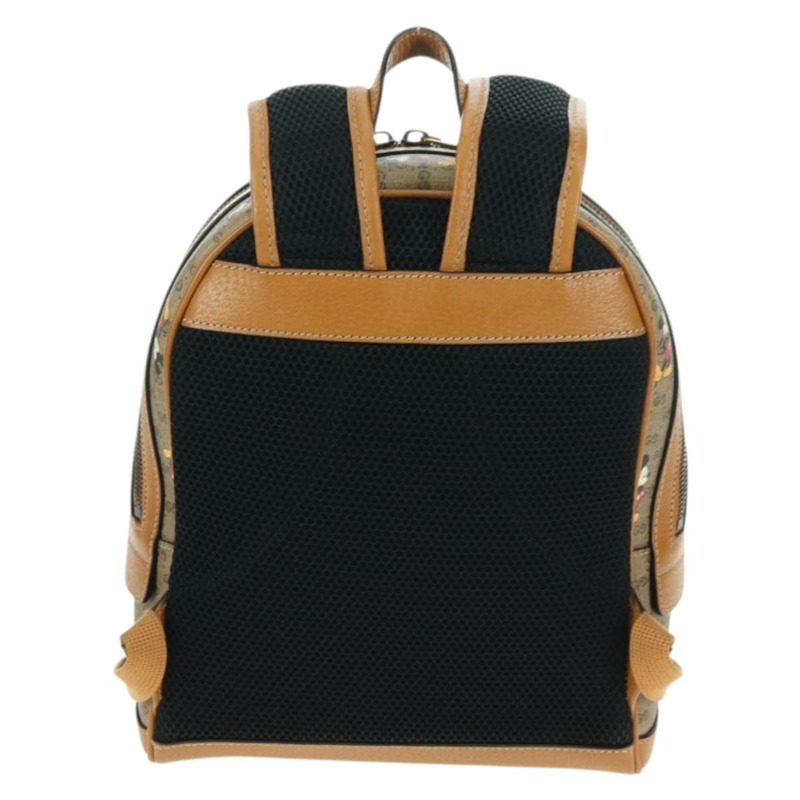 【日本直送】GUCCI Micro GG Supreme Disney 雙肩包 PVC 米色 金色 552884 正品 YKZ1359M-2