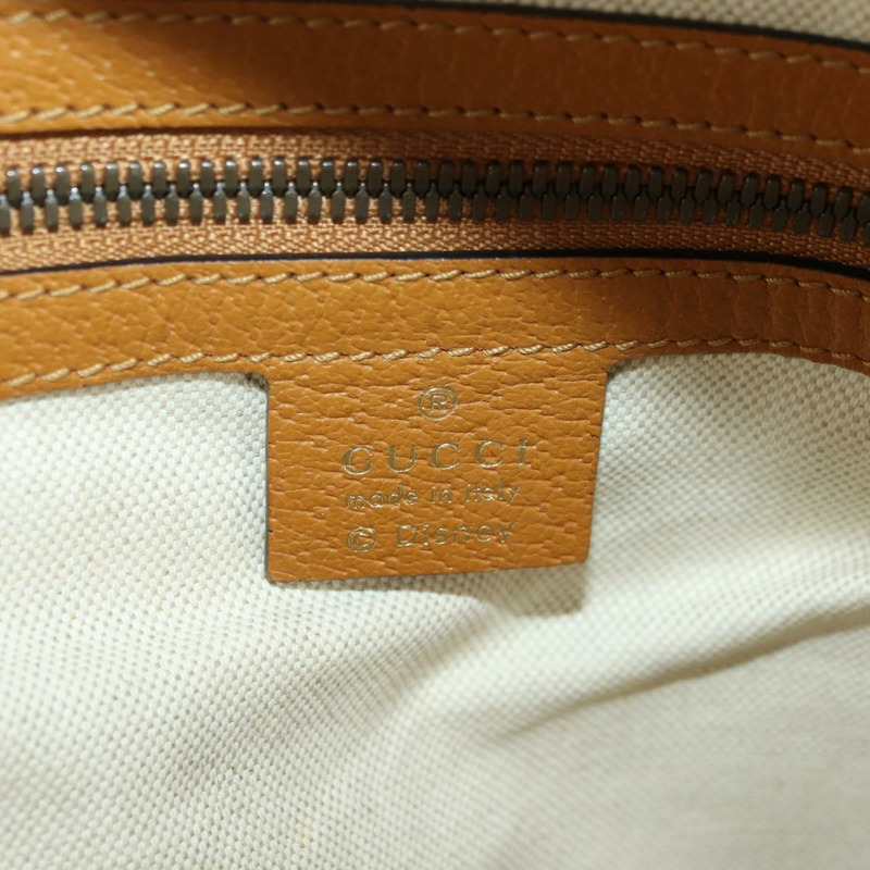 【日本直送】GUCCI Micro GG Supreme Disney 雙肩包 PVC 米色 金色 552884 正品 YKZ1359M-18