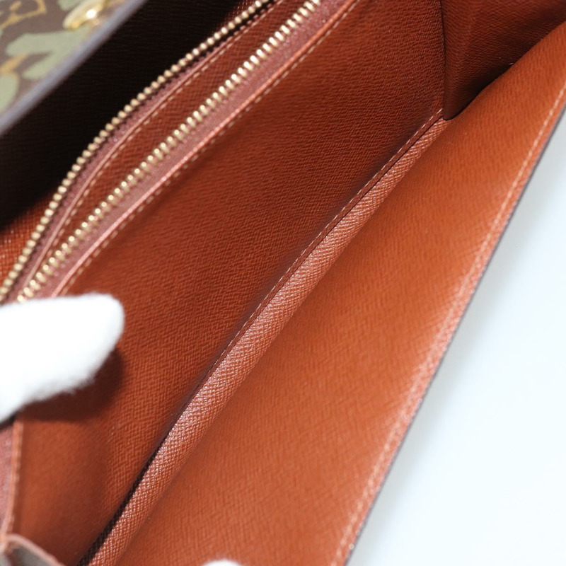 【日本直送】路易威登 Graffiti Porte Monnaie 信用錢包 卡其色 M92188 LV 正品 YKZ1398A-19