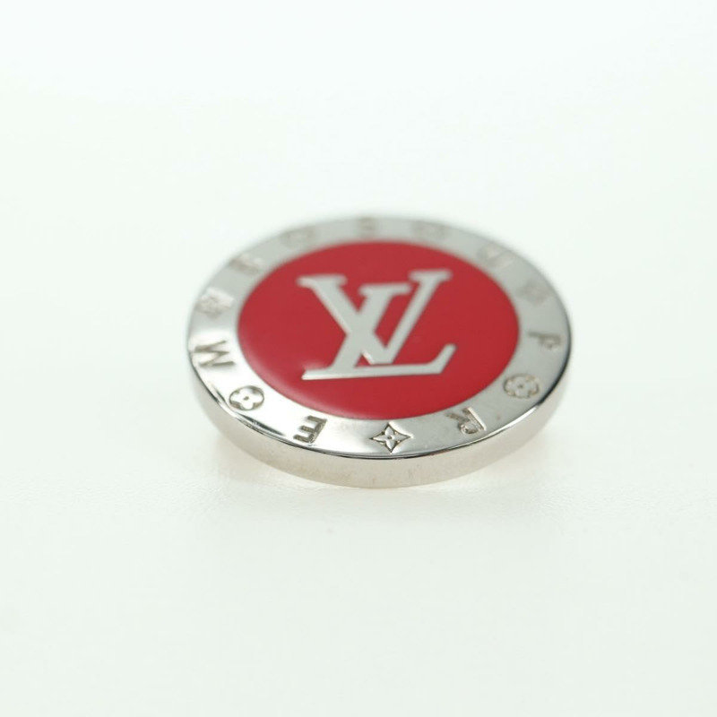 【日本直送】路易威登 (LOUIS VUITTON) 與 Supreme 聯名款金屬徽章兩件套 MP2046 LV Auth YKZ1424M-13