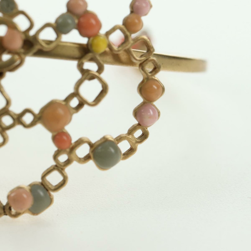 【日本直送】香奈兒 (CHANEL) 可可標誌手鐲，金色金屬材質，CC標誌，正品編號 YKZ1423M-8