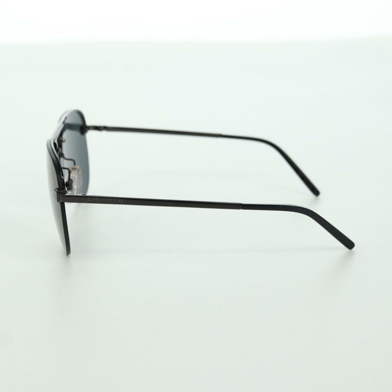 【日本直送】路易威登順時針太陽眼鏡金屬黑 Z1019E LV 正品 YKZ1407M-2