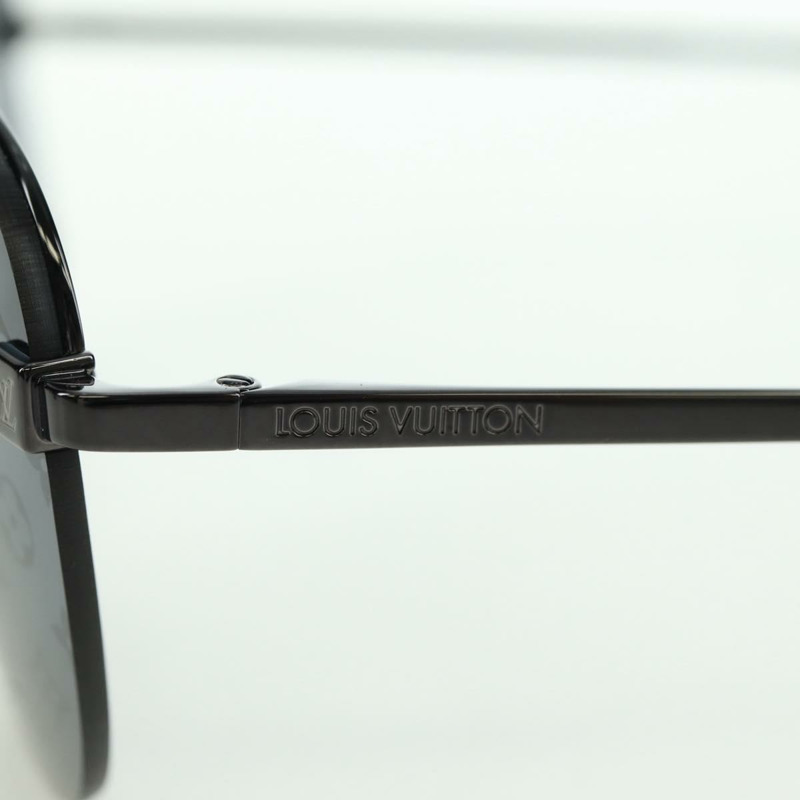 【日本直送】路易威登順時針太陽眼鏡金屬黑 Z1019E LV 正品 YKZ1407M-13