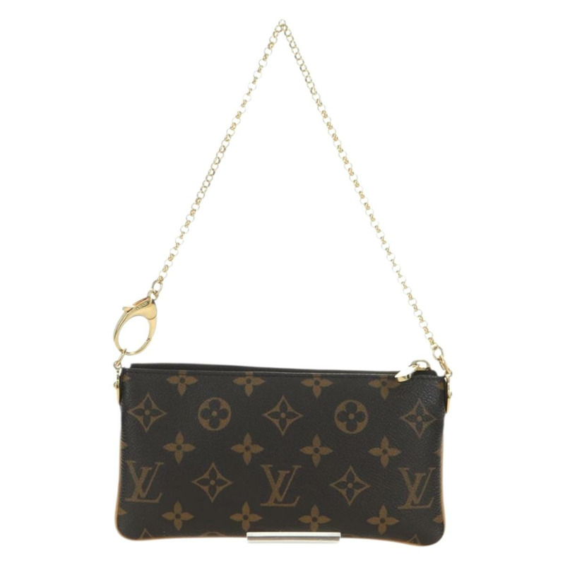【日本直送】路易威登 Monogram 鏈條手拿包 Mila 中號手袋 M60094 LV 正品 YKZ1556SAV-1