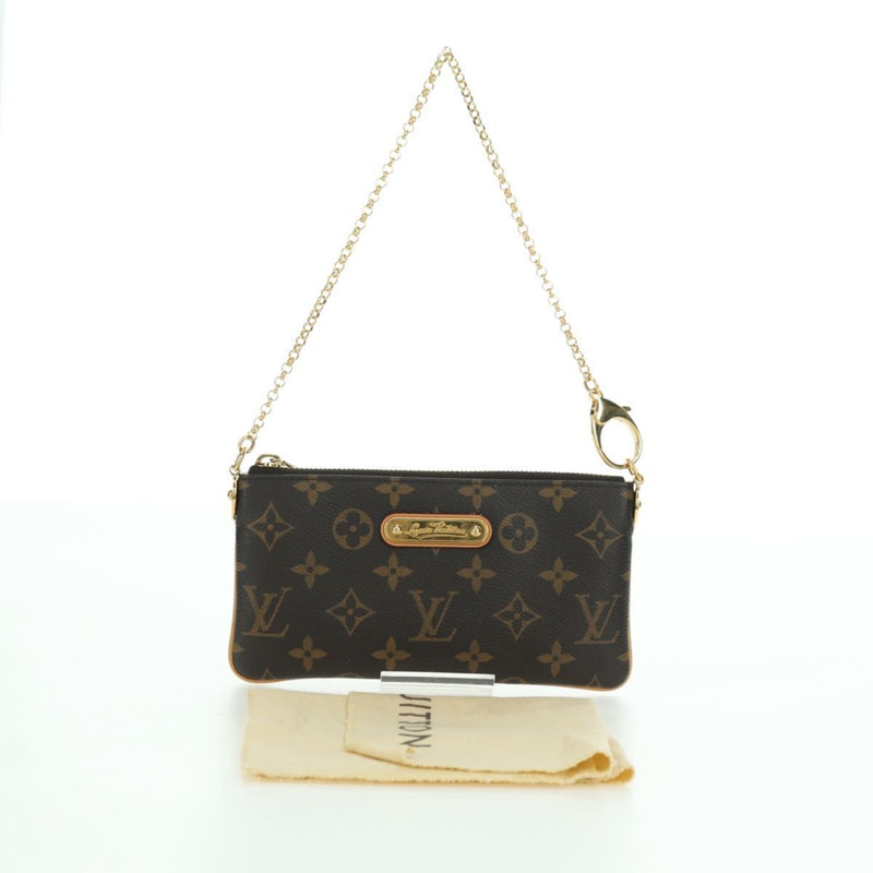【日本直送】路易威登 Monogram 鏈條手拿包 Mila 中號手袋 M60094 LV 正品 YKZ1556SAV-24