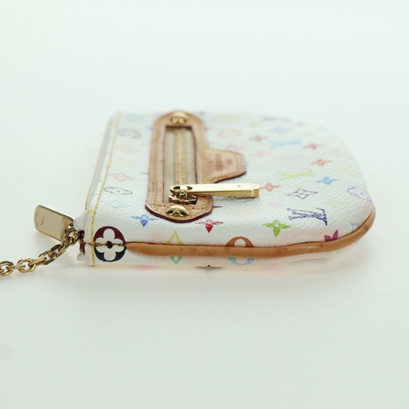【日本直送】路易威登 Monogram Multicolor Pochette MM 白 M60028 LV Auth YKZ1506M-2