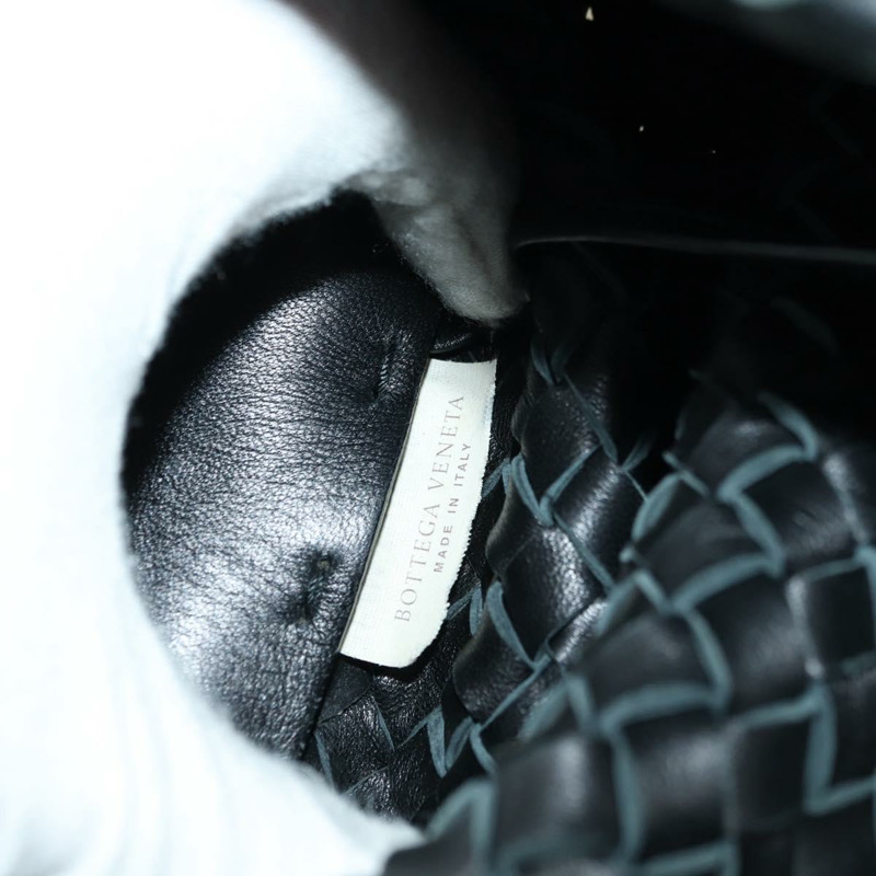 【日本直送】BOTTEGA VENETA INTRECCIATO Cabas MM 手提包，黑色真皮，正品 yk20314SAV-22