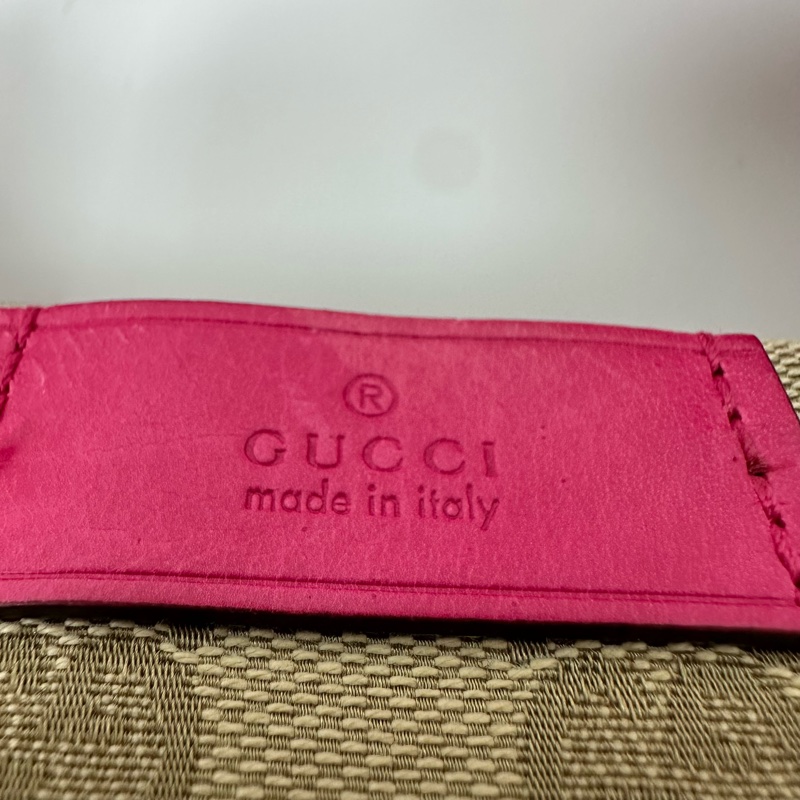 【赫蒂國際精品】Gucci 古馳 超大購物米色帆布托特包 vintage-9