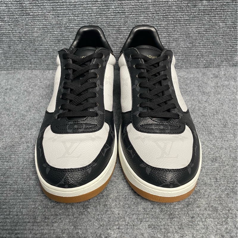 98新  lv三色老花板鞋40碼-0