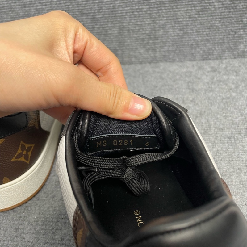 98新  lv三色老花板鞋40碼-3