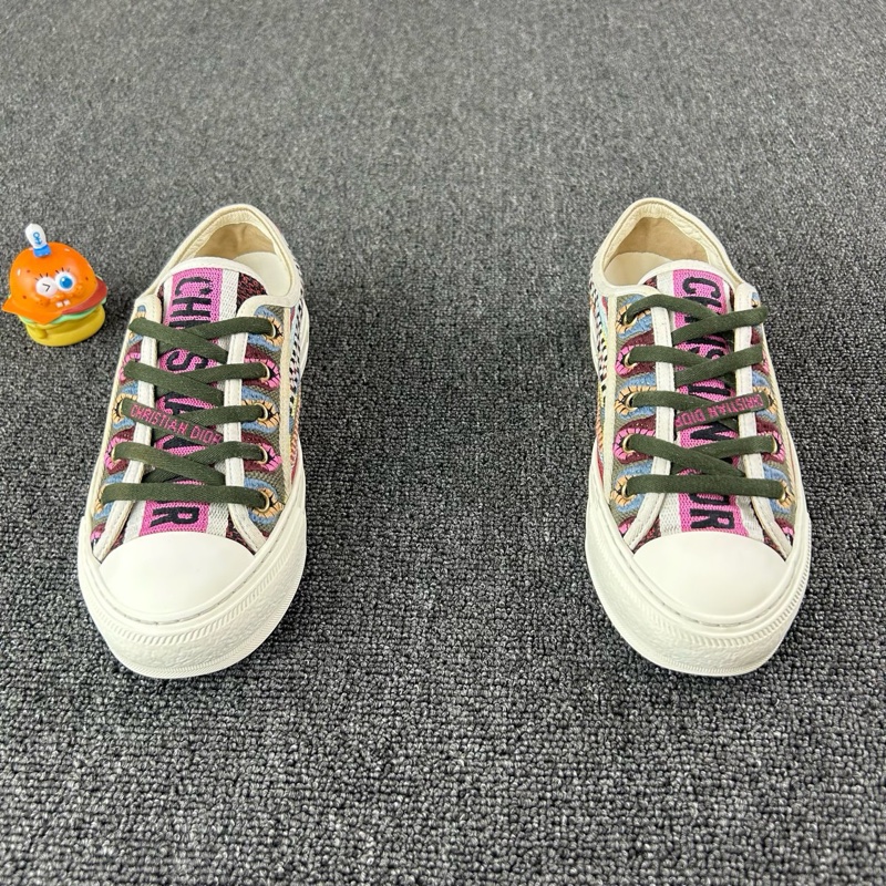 98新 Dior迪奧民族風編織板鞋 37.5碼-1