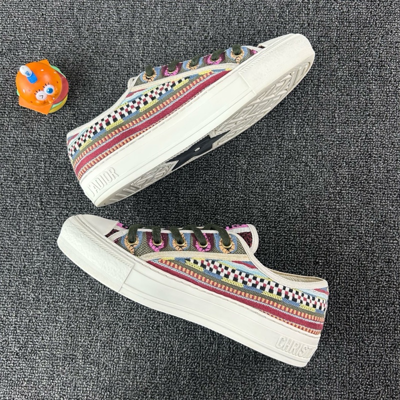 98新 Dior迪奧民族風編織板鞋 37.5碼-2