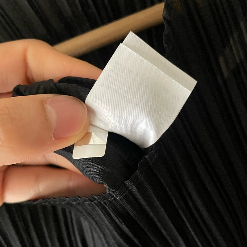 ▪️富貴選物FUGUEI▪️PP   三宅一生 黑色 鬆緊帶腰身 無袖長洋裝-12