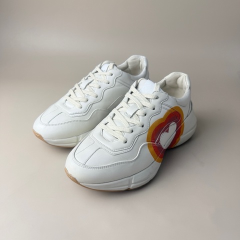 GUCCI/古馳 心形印花老爹鞋 37.5碼 95新