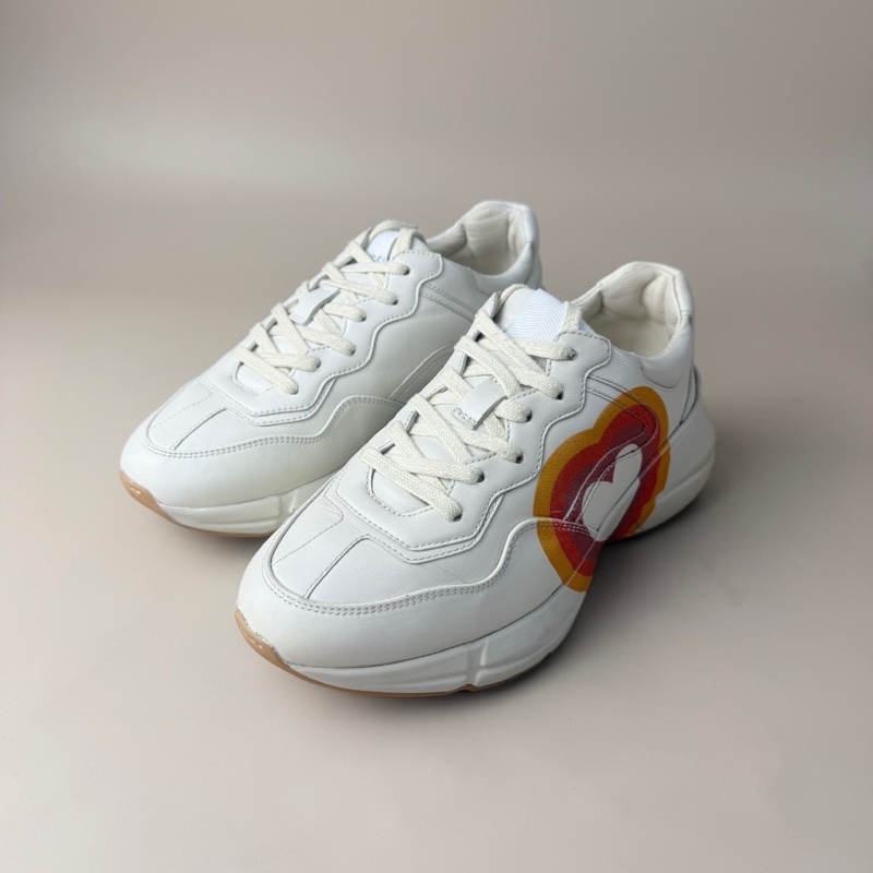 GUCCI/古馳 心形印花老爹鞋 37.5碼 95新-0