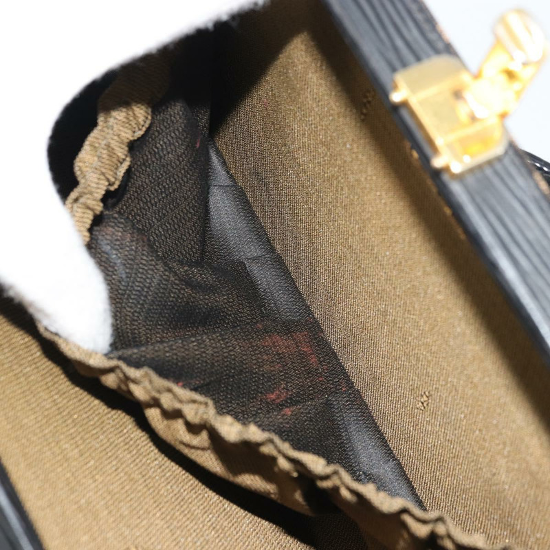【日本直送】FENDI Zucca帆布手拿包 黑色棕色 正品 164495A-11