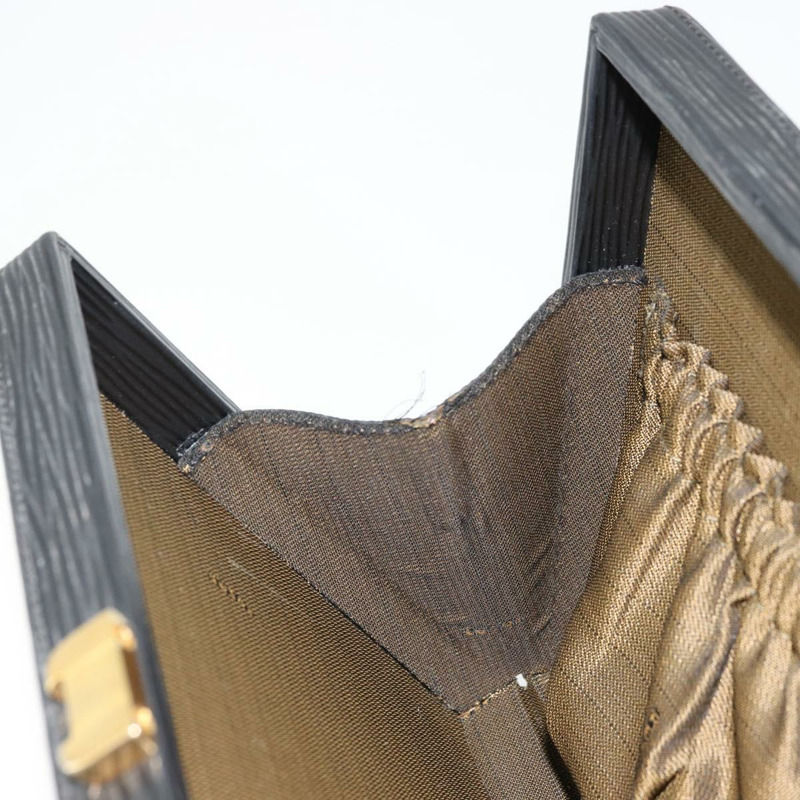 【日本直送】FENDI Zucca帆布手拿包 黑色棕色 正品 164495A-18