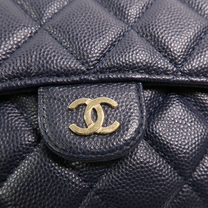 CHANEL 牛皮皮革Phone Bag鏈帶肩背袋-9