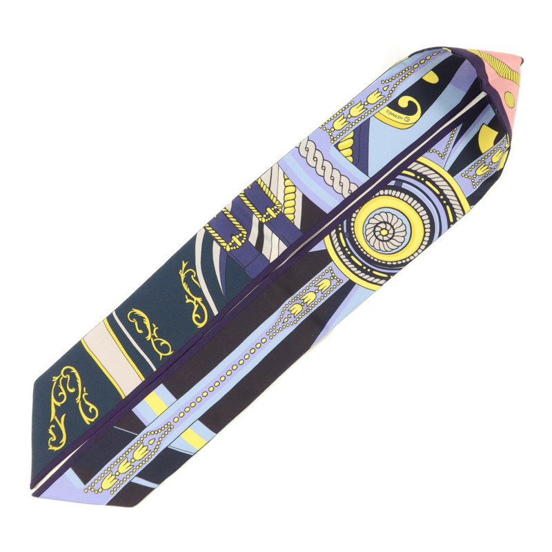 HERMES 絲質Twilly絲巾-2