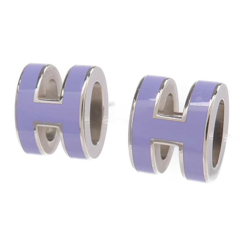 HERMES 金屬Mini Pop H Earrings耳環-1