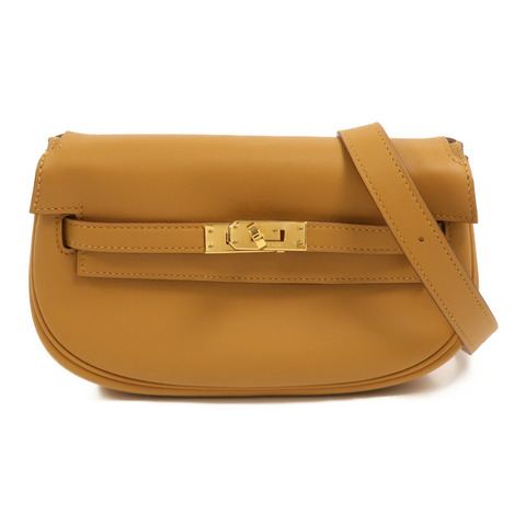 HERMES Swift皮革Kelly Moove肩背袋Sesame
