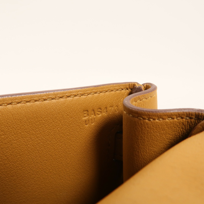 HERMES Swift皮革Kelly Moove肩背袋Sesame-6