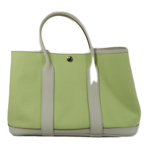 HERMES 帆布Garden Party TPM手挽袋