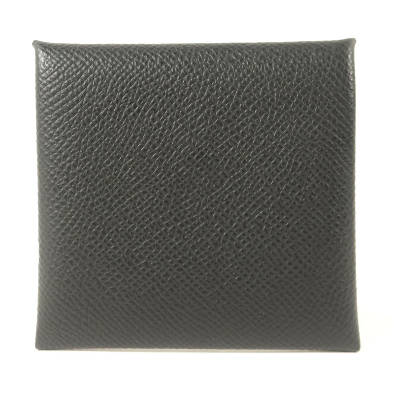 HERMES Epsom皮革Bastia Coin Purse零錢包Noir-1