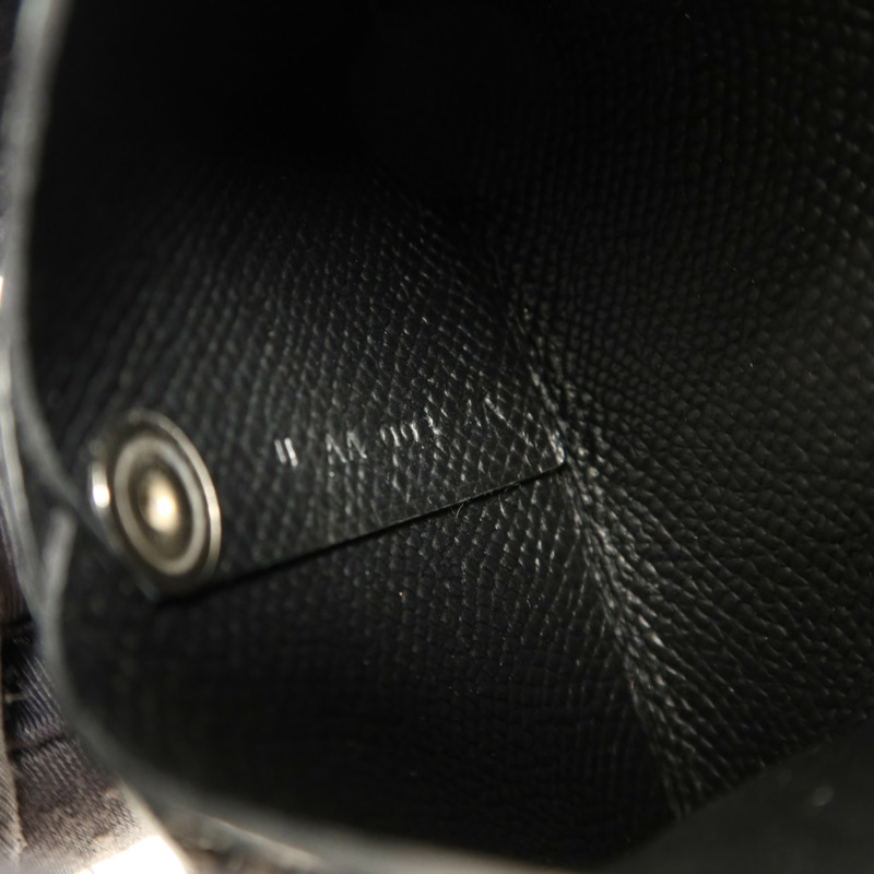 HERMES Epsom皮革Bastia Coin Purse零錢包Noir-7