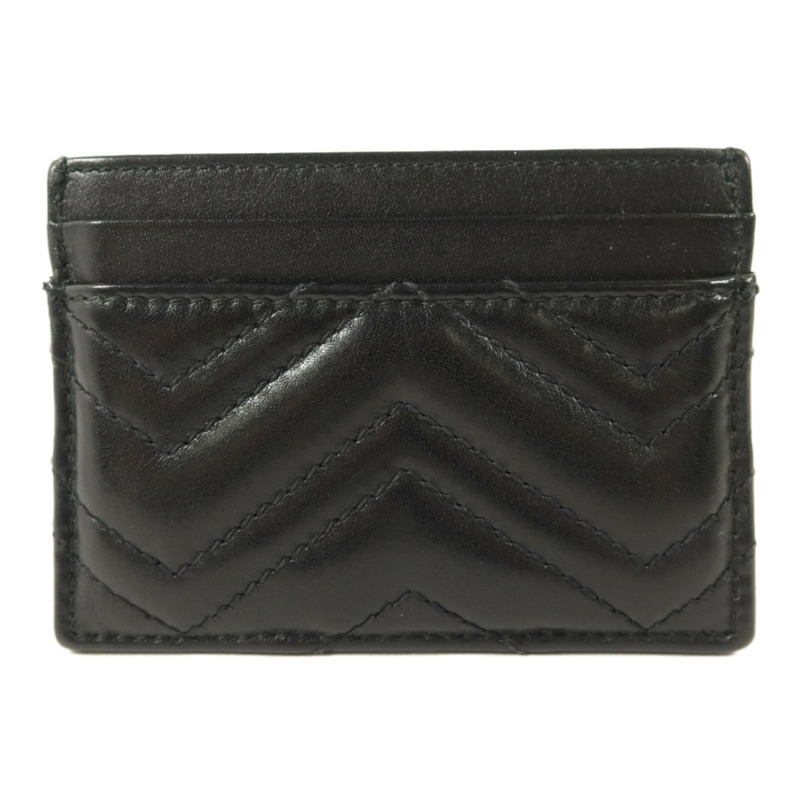 GUCCI 牛皮皮革GG Marmont Card Case卡片套-1