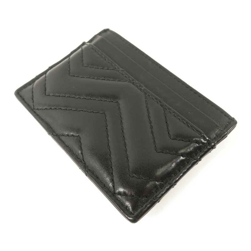 GUCCI 牛皮皮革GG Marmont Card Case卡片套-3