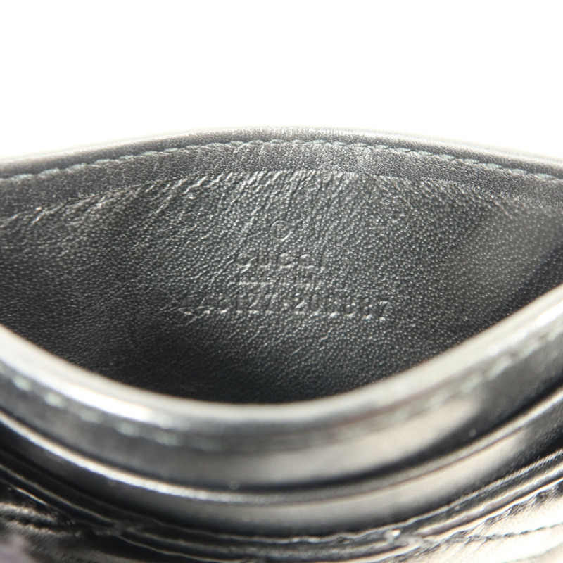 GUCCI 牛皮皮革GG Marmont Card Case卡片套-5