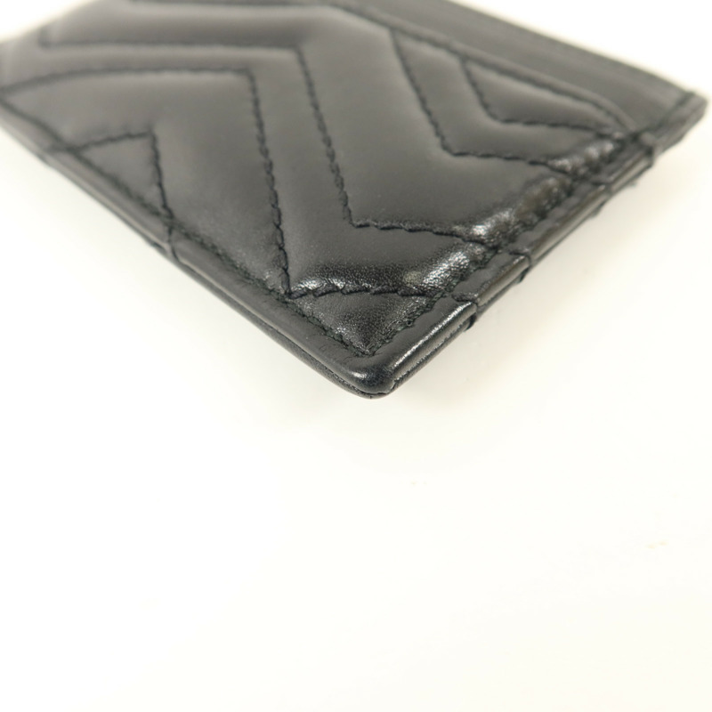 GUCCI 牛皮皮革GG Marmont Card Case卡片套-9