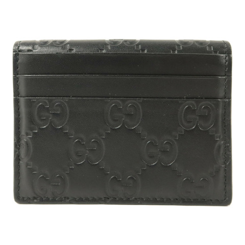 GUCCI 牛皮皮革Signature Card Case卡片套